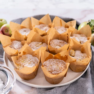 Unique Bargains Greaseproof Paper Baking Standard Tulip Cupcake Liners 100 Pcs 7 Unique Bargains Greaseproof Paper Baking Standard Tulip Cupcake Liners 100 Pcs - Image 5