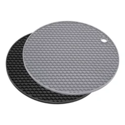 Unique Bargains Heat Resistant Non-slip Flexible Silicone Trivet Mat Light Gray, Black 2 Pcs 7 Unique Bargains Heat Resistant Non-slip Flexible Silicone Trivet Mat Light Gray, Black 2 Pcs -Kitchen Tools Shop GUEST 49580480 ed59 4d1e be54 ca19cd601ffa