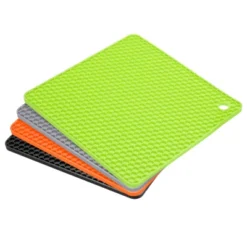 Unique Bargains Silicone Heat Resistant Trivet Mats 4 Pcs -Kitchen Tools Shop GUEST 4a1b674d 81f5 4050 bc35 03575fa35e78