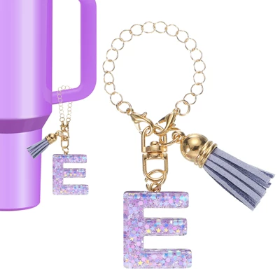 Unique Bargains Resin Lightweight Decorative Sparkling Purple Sequins Tumbler Cup Charm 13 Unique Bargains Resin Lightweight Decorative Sparkling Purple Sequins Tumbler Cup Charm - Image 11