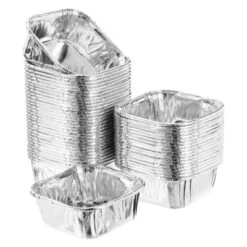 Unique Bargains Greaseproof Party Single-sided Aluminum Foil Cupcake Liners 50 Pcs -Kitchen Tools Shop GUEST 4ba0ab0b a27f 453f 815b 165b5f3492c1