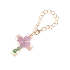 Unique Bargains Dried Flower Cross Water Cup Pendant Purple Green 1 Pc -Kitchen Tools Shop GUEST 4c426f27 c23a 4d26 ac8a 032c3834f049