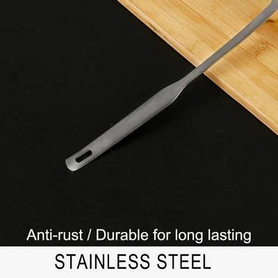 Unique Bargains Stainless Steel Soup Spoon Ladle 9.8" 1Pc 6 Unique Bargains Stainless Steel Soup Spoon Ladle 9.8" 1Pc - Image 4
