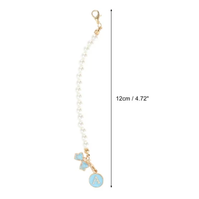 Unique Bargains Pearl Chain Bow Water Cup Pendant 1 Pc 3 Unique Bargains Pearl Chain Bow Water Cup Pendant 1 Pc