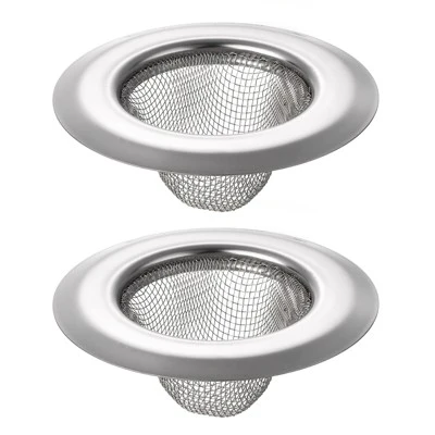 Unique Bargains Stainless Steel Mesh Durable Rust-Proof Kitchen Sink Strainer 2 Pcs 7 Unique Bargains Stainless Steel Mesh Durable Rust-Proof Kitchen Sink Strainer 2 Pcs - Image 5