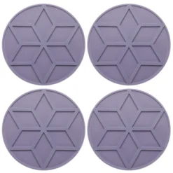 Unique Bargains Round Heat Resistant Non-Slip Silicone Trivet Mat For Pots Coasters 4 Pcs 11 Unique Bargains Round Heat Resistant Non-Slip Silicone Trivet Mat For Pots Coasters 4 Pcs -Kitchen Tools Shop GUEST 507de0ba e6e9 4257 96e4 0ea406e635a6