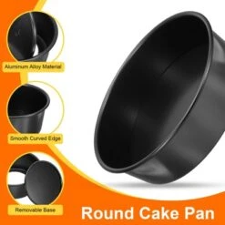 Unique Bargains Removable Loose Bottom Cake Pan 1 Pc -Kitchen Tools Shop GUEST 51053072 4cd8 41aa b7f5 2b3c4a9bc8e8