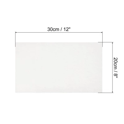 Unique Bargains Non-Stick Rectangle Parchment Air Fryer Baking Steaming Paper Sheets White 3 Unique Bargains Non-Stick Rectangle Parchment Air Fryer Baking Steaming Paper Sheets White