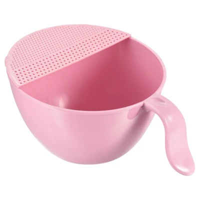 Unique Bargains Kitchen Rice Washing Bowl Strainer Colander Bowl Drain Basket 9 Unique Bargains Kitchen Rice Washing Bowl Strainer Colander Bowl Drain Basket - Image 7