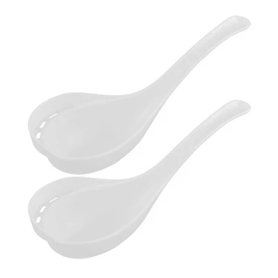 Unique Bargains Home Restaurant Kitchen Curved Grip Soup Ladle Spoon 2 Pcs 5 Unique Bargains Home Restaurant Kitchen Curved Grip Soup Ladle Spoon 2 Pcs - Image 3