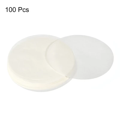 Unique Bargains Non-Stick Round Parchment Grilling Air Fryer Steaming Baking Mats White 4 Unique Bargains Non-Stick Round Parchment Grilling Air Fryer Steaming Baking Mats White - Image 2