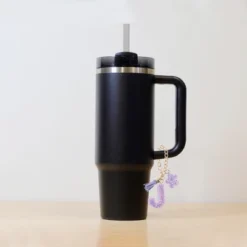 Unique Bargains Star Sequin Letter J Flower Tassel Water Cup Pendant Purple 1 Pc -Kitchen Tools Shop GUEST 58b4cece 11ed 4cc8 86a1 27bd95923e48