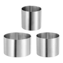 Unique Bargains Stainless Steel Seamless Nonstick Mirror Coating Round Cake Ring 3 Pcs 21 Unique Bargains Stainless Steel Seamless Nonstick Mirror Coating Round Cake Ring 3 Pcs -Kitchen Tools Shop GUEST 590b9530 d0de 4665 9d50 33743e710e51