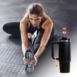 Unique Bargains Durable Drinkware Accessory Pink Brown 6 Pcs -Kitchen Tools Shop GUEST 5a0b413a 35f9 4031 b3f6 895b52ac12fc