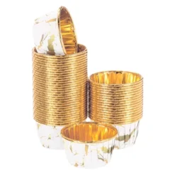 Unique Bargains Round-Pattern Greaseproof Single-sided Aluminum Foil Cupcake Liners 50 Pcs -Kitchen Tools Shop GUEST 5a918e38 69ea 4522 bf09 12e2e8a0c0a6