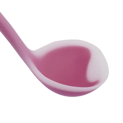Unique Bargains Heat Resistant Ergonomic Handle Non-Stick Soup Ladle 11.4 Inch Fuchsia 1 Pc 7 Unique Bargains Heat Resistant Ergonomic Handle Non-Stick Soup Ladle 11.4 Inch Fuchsia 1 Pc - Image 5