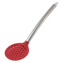 Unique Bargains Silicone Covering Head Stainless Steel Handle Slotted Spoon Ladle Silver Tone Red 1 Pc 7 Unique Bargains Silicone Covering Head Stainless Steel Handle Slotted Spoon Ladle Silver Tone Red 1 Pc -Kitchen Tools Shop GUEST 5b7f673c 0db0 4edb aeb6 44bcd76d79a0