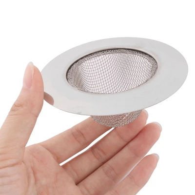 Unique Bargains Metal Kitchen Bathroom Sink Drain Strainer 3.5" Dia 1 Pc 5 Unique Bargains Metal Kitchen Bathroom Sink Drain Strainer 3.5" Dia 1 Pc - Image 3