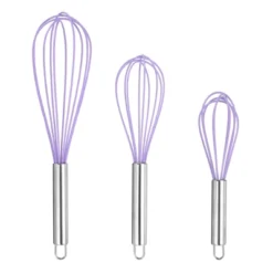 Unique Bargains Stainless Steel Silicone Non-Stick Coated Heat-Resistant Whisk 3 Pcs 27 Unique Bargains Stainless Steel Silicone Non-Stick Coated Heat-Resistant Whisk 3 Pcs -Kitchen Tools Shop GUEST 5d324781 9bfe 4be3 94fa 82a6a1fd78cb