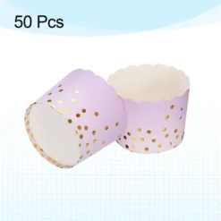 Unique Bargains Disposable Greaseproof Wrappers Muffins Paper Baking Cups 50 Pcs -Kitchen Tools Shop GUEST 5d7676cb c9b6 4521 ac05 5667148538cc