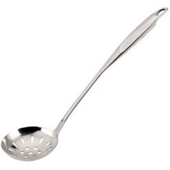 Unique Bargains Heat-resistant Non-stick Stainless Steel Slotted Spoon Strainer Silver Tone 10.6" Length -Kitchen Tools Shop GUEST 5e22b6bd 4d06 41a3 a522 891480737b00