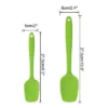 Unique Bargains Heat Resistant Non Stick Rubber Kitchen Spatula Set 10.8 X 2.4 Inch, Red, Orange, Green, Blue 2 Pcs -Kitchen Tools Shop GUEST 5f069f1b a00c 4870 b1d5 220fa4e6fe25