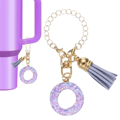 Unique Bargains Resin Lightweight Decorative Sparkling Purple Sequins Tumbler Cup Charm 22 Unique Bargains Resin Lightweight Decorative Sparkling Purple Sequins Tumbler Cup Charm - Image 20