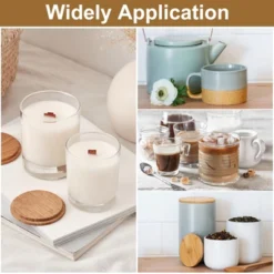 Unique Bargains Smooth Bamboo Wide Mouth Coffee Mug Drink Wooden Cup Lid 4 Pcs 13 Unique Bargains Smooth Bamboo Wide Mouth Coffee Mug Drink Wooden Cup Lid 4 Pcs -Kitchen Tools Shop GUEST 5fb592f4 81e6 4fbc 8796 d40edab72e9b