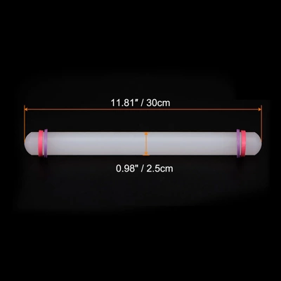 Unique Bargains PP Plastic Non-Stick Adjustable Guide Rings Kitchen Rolling Pins 2 Pcs 3 Unique Bargains PP Plastic Non-Stick Adjustable Guide Rings Kitchen Rolling Pins 2 Pcs