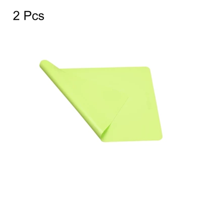 Unique Bargains Kitchen Reusable Non-Stick Heat Resistant Silicone Placemats Baking Mats Green 2 Pcs 4 Unique Bargains Kitchen Reusable Non-Stick Heat Resistant Silicone Placemats Baking Mats Green 2 Pcs - Image 2