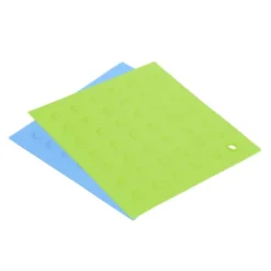 Unique Bargains Silicone Heat Resistant Non-slip Flexible Trivet Mat Light Blue, Green 2 Pcs 7 Unique Bargains Silicone Heat Resistant Non-slip Flexible Trivet Mat Light Blue, Green 2 Pcs -Kitchen Tools Shop GUEST 60ec9805 9289 4a76 ba93 f947bd4efc60
