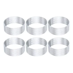 Unique Bargains Stainless Steel Non-Stick Perforated Baking Dessert Round Cake Ring 6 Pcs 18 Unique Bargains Stainless Steel Non-Stick Perforated Baking Dessert Round Cake Ring 6 Pcs -Kitchen Tools Shop GUEST 61420c82 4c2e 4b81 a240 28df97bc1f86