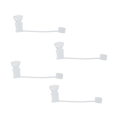 Unique Bargains Gemstone Straw Cover Cap 4 Pcs 7 Unique Bargains Gemstone Straw Cover Cap 4 Pcs - Image 5