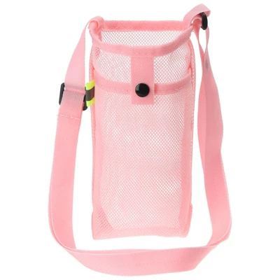 Unique Bargains Mesh Portable Adjustable Strap Water Bottle Bag For Sports 14 Unique Bargains Mesh Portable Adjustable Strap Water Bottle Bag For Sports - Image 12