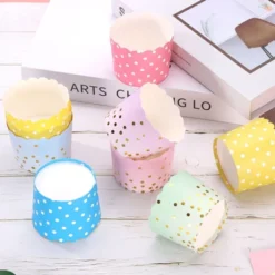 Unique Bargains Disposable Greaseproof Wrappers Muffins Paper Baking Cups 50 Pcs -Kitchen Tools Shop GUEST 62d7ae9d 2648 4c07 a7a0 581436c5e32b