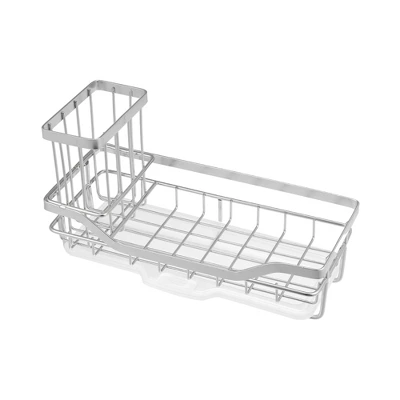 Unique Bargains Kitchen Storage Stainless Steel Sink Caddy 8 Unique Bargains Kitchen Storage Stainless Steel Sink Caddy - Image 6