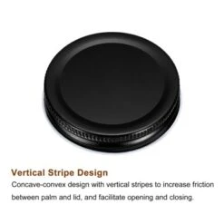 Unique Bargains Regular Leak Proof Kitchen Storage Canning Jars Lids 8 Pcs -Kitchen Tools Shop GUEST 637f7283 4709 4abc 82a6 031874023e25