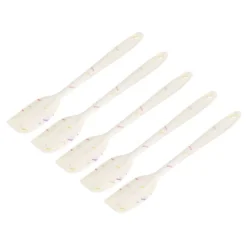 Unique Bargains Heat-resistant Scraper Silicone Spatula Spoon For Baking Cooking Mixing 8.5” White 5 Pcs 13 Unique Bargains Heat-resistant Scraper Silicone Spatula Spoon For Baking Cooking Mixing 8.5” White 5 Pcs -Kitchen Tools Shop GUEST 6393c588 8462 470b 85ea c29de9d2e4f7