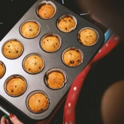 Unique Bargains Greaseproof Disposable Standard Size Cake Cookie Baking Cups 100 Pcs Dark Blue -Kitchen Tools Shop GUEST 63ebdc97 97c6 41e4 9d8e 40ac089e44dc