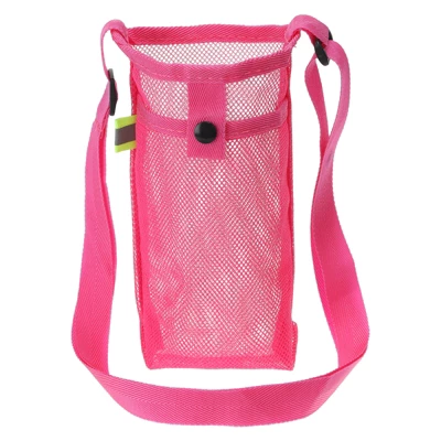 Unique Bargains Mesh Portable Adjustable Strap Water Bottle Bag For Sports 10 Unique Bargains Mesh Portable Adjustable Strap Water Bottle Bag For Sports - Image 8