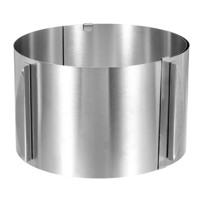 Unique Bargains Adjustable Stainless Steel Nonstick Retractable Round Cake Ring 11 Unique Bargains Adjustable Stainless Steel Nonstick Retractable Round Cake Ring - Image 9