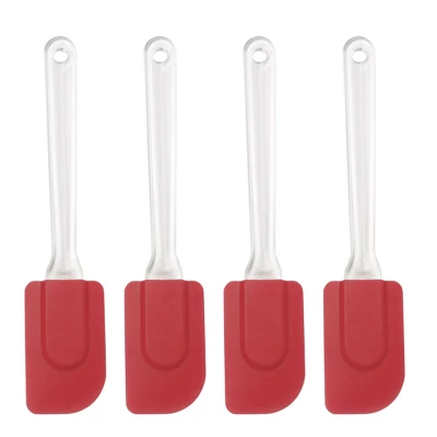 Unique Bargains Heat Resistant Non-scratch Non Stick Flexible Spatula 9.6 X 1.9 Inch 4 Pcs 8 Unique Bargains Heat Resistant Non-scratch Non Stick Flexible Spatula 9.6 X 1.9 Inch 4 Pcs - Image 6