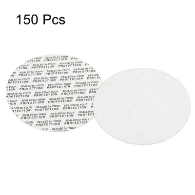 Unique Bargains Pressure Sensitive Seal Adhesive Foam Lid Liner For Glass Plastic Bottle 150 Pcs 4 Unique Bargains Pressure Sensitive Seal Adhesive Foam Lid Liner For Glass Plastic Bottle 150 Pcs - Image 2