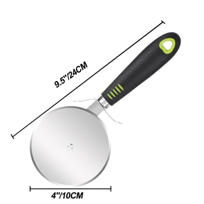 Unique Bargains Stainless Steel Pizza Cutter Wheel Slicer With Super Sharp Blade Kitchen Tools 7 Unique Bargains Stainless Steel Pizza Cutter Wheel Slicer With Super Sharp Blade Kitchen Tools - Image 5