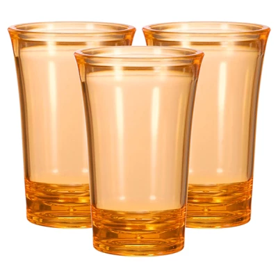 Unique Bargains Polystyrene Ombre Cocktail Spirits Shot Glasses Drinkware 1.2oz 3 Pcs 11 Unique Bargains Polystyrene Ombre Cocktail Spirits Shot Glasses Drinkware 1.2oz 3 Pcs - Image 9