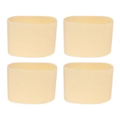 Unique Bargains Elastic Non-slip Shock Absorption Durable Cup Sleeve 4 Pcs -Kitchen Tools Shop GUEST 6684c060 362a 454e 8173 15578b588b88