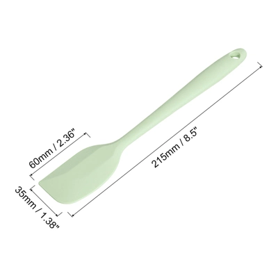 Unique Bargains Heat-resistant Silicone Spatula Spoon For Baking Cooking Mixing 8.5” Cyan 1 Pc 3 Unique Bargains Heat-resistant Silicone Spatula Spoon For Baking Cooking Mixing 8.5” Cyan 1 Pc