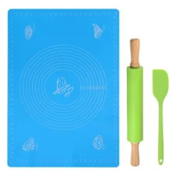 Unique Bargains Silicone Non-Stick Small Heat Resistant Wooden Handle Rolling Pins 3 Pcs 14 Unique Bargains Silicone Non-Stick Small Heat Resistant Wooden Handle Rolling Pins 3 Pcs -Kitchen Tools Shop GUEST 672559d6 156f 4bad 809d c0bf68cc9354