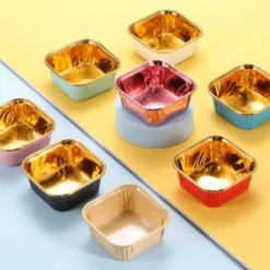 Unique Bargains Greaseproof Party Single-sided Aluminum Foil Cupcake Liners 50 Pcs -Kitchen Tools Shop GUEST 6a01536c 9d82 43b8 b9bd f3c3802d702d