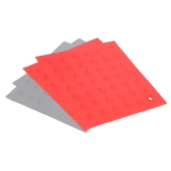 Unique Bargains Silicone Heat Resistant Non-Slip Flexible Trivet Mat 4 Pcs -Kitchen Tools Shop GUEST 6a99a45a 1a94 4251 b3f0 7d7fb4a11eca